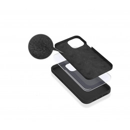eSTUFF ES67120008-BULK matkapuhelimen suojakotelo 17 cm (6.7") Suojus Musta