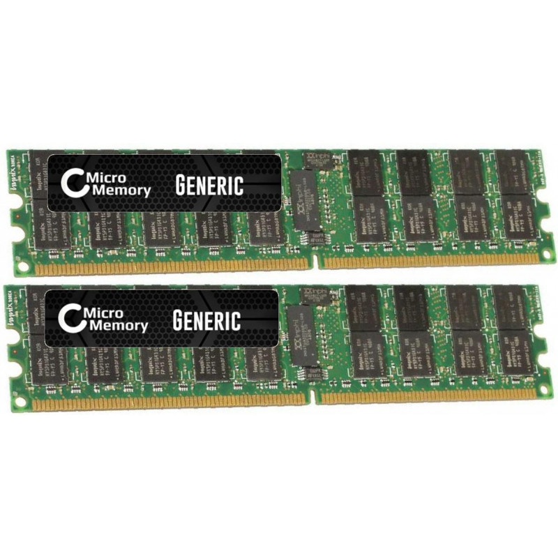 CoreParts 8GB (2 x 4GB), DDR2 muistimoduuli 2 x 4 GB 667 MHz ECC
