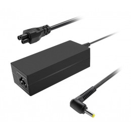 CoreParts MBXHP-AC0062 virta-adapteri ja vaihtosuuntaaja Sisätila 65 W Musta