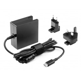 CoreParts MBXLE-AC0017 virta-adapteri ja vaihtosuuntaaja Sisätila 65 W Musta