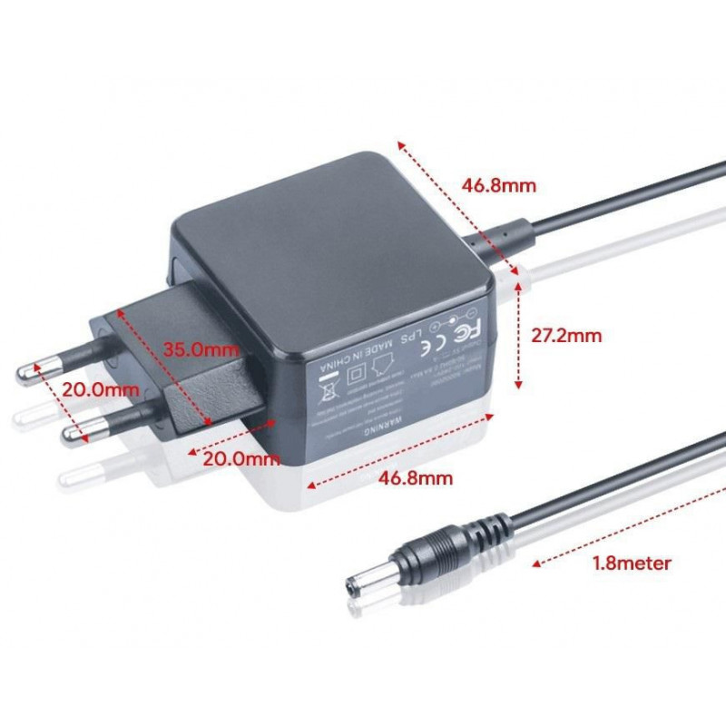 CoreParts MBA1397 virta-adapteri ja vaihtosuuntaaja Sisätila 10 W Musta