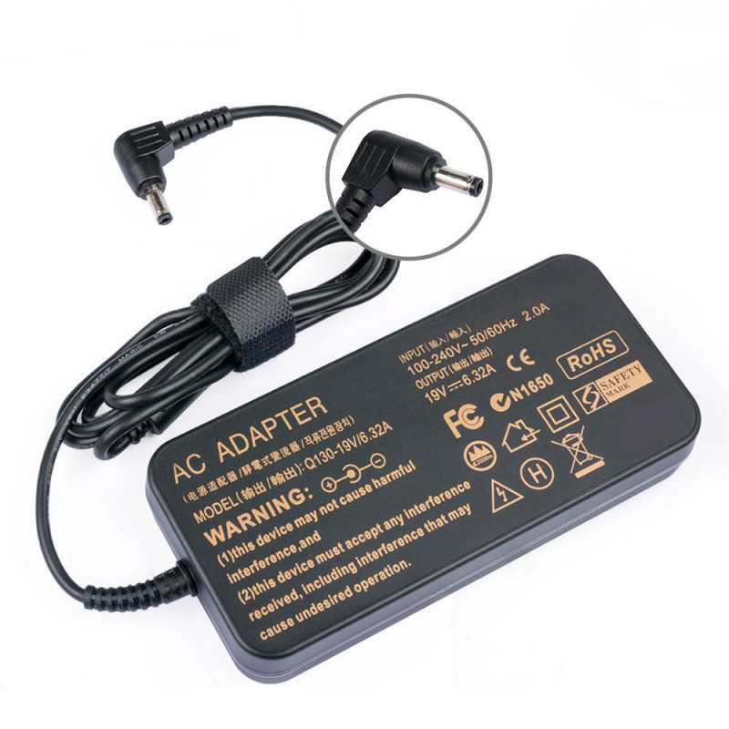 CoreParts MBXAS-AC0004 virta-adapteri ja vaihtosuuntaaja Sisätila 120 W Musta