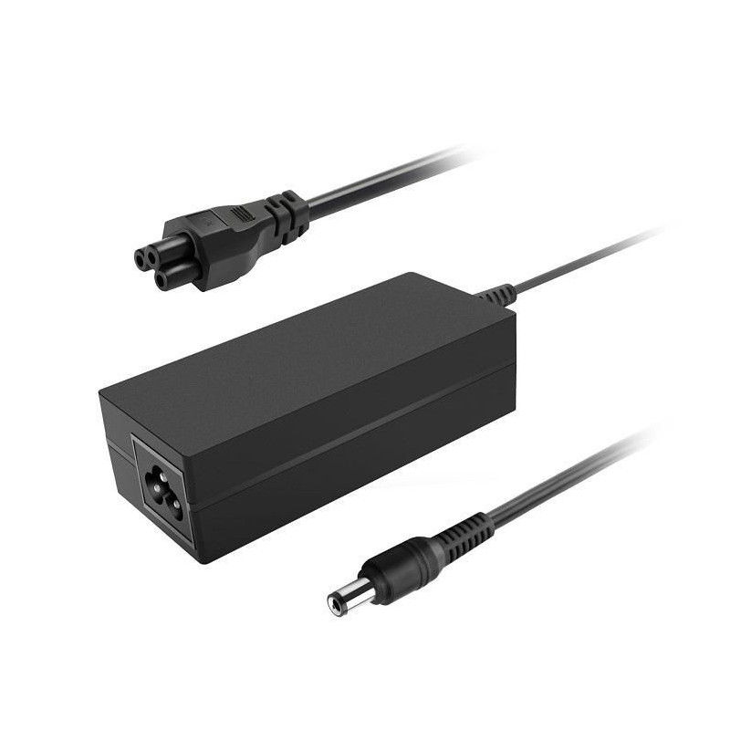 CoreParts MBXFU-AC0001 virta-adapteri ja vaihtosuuntaaja Sisätila 60 W Musta