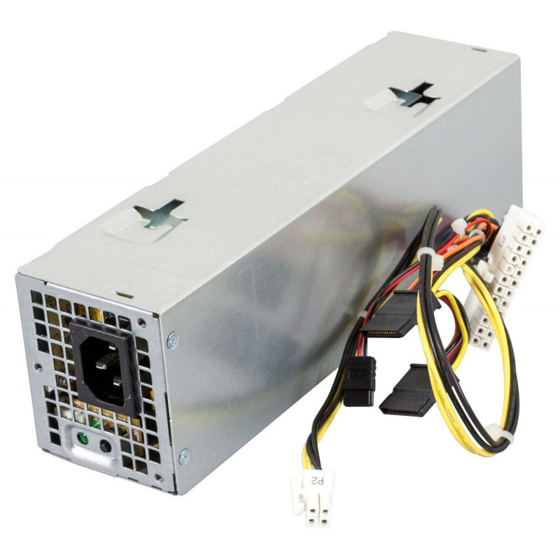 DELL 3WN11 virtalähdeyksikkö 240 W Hopea