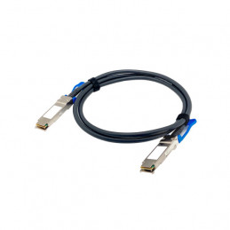 QNAP CAB-DAC15M-Q28 valokuitukaapeli 1,5 m QSFP28 Musta