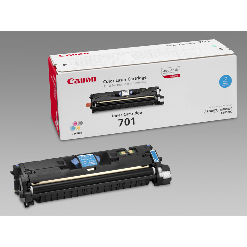 Canon 701 värikasetti 1 kpl Alkuperäinen Syaani