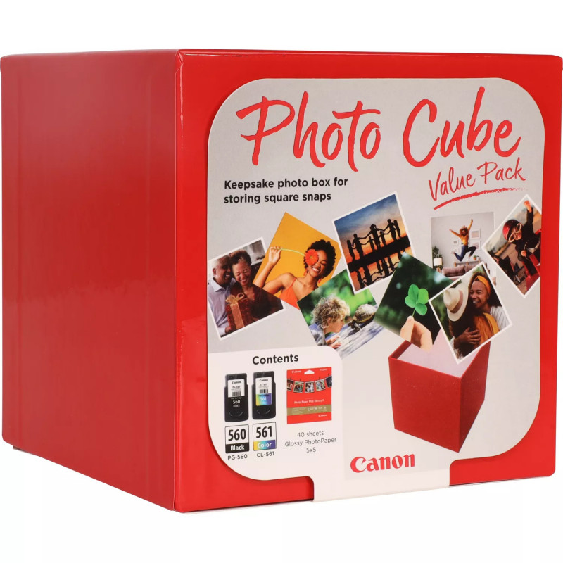Canon 3713C007 värikasetti 2 kpl Alkuperäinen Musta, Syaani, Magenta, Keltainen