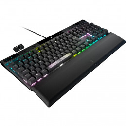 Corsair CH-910961G-ND näppäimistö USB QWERTY Pohjoismainen Harmaa
