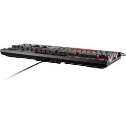 Corsair CH-910961G-ND näppäimistö USB QWERTY Pohjoismainen Harmaa