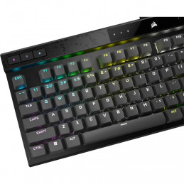 Corsair CH-910961G-ND näppäimistö USB QWERTY Pohjoismainen Harmaa