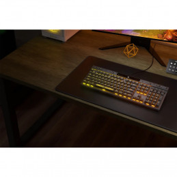 Corsair CH-910961G-ND näppäimistö USB QWERTY Pohjoismainen Harmaa
