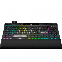 Corsair CH-910961G-ND näppäimistö USB QWERTY Pohjoismainen Harmaa