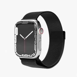 Vonmählen Milanese Loop Yhtye Musta Ruostumaton teräs