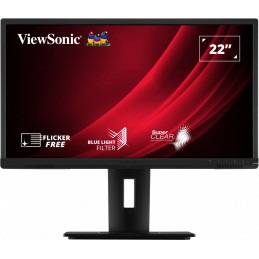 Viewsonic VG2240 LED display 55,9 cm (22") 1920 x 1080 pikseliä Full HD Musta