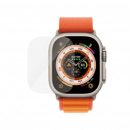PanzerGlass TM Apple Watch Ultra 49mm Läpinäkyvä Karkaistu lasi, Polyeteenitereftalaatti