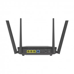ASUS RT-AX52 AX1800 AiMesh langaton reititin Gigabitti Ethernet Kaksitaajuus (2,4 GHz 5 GHz) Musta