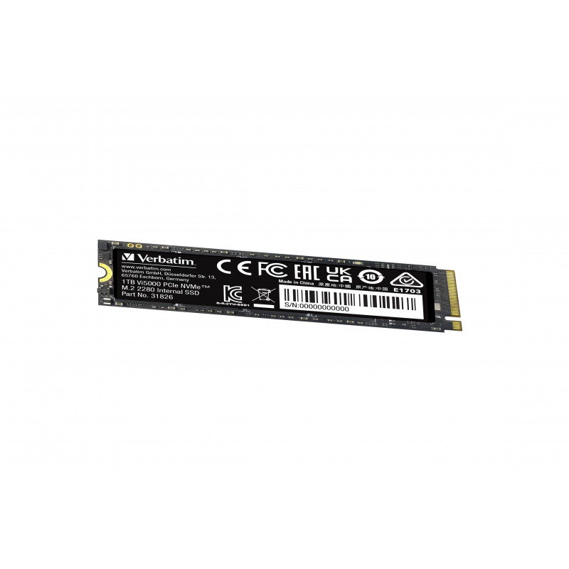 Verbatim Vi5000 M.2 1 TB PCI Express 4.0 3D NAND NVMe