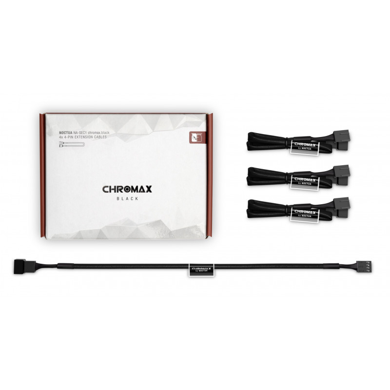 Noctua NA-SEC1 CHROMAX.BLACK Cable extension