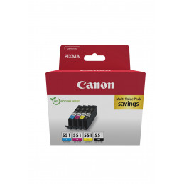 Canon 6509B016 mustekasetti 4 kpl Alkuperäinen Musta, Syaani, Magenta, Keltainen