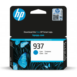 HP 937 syaani alkuperäinen mustepatruuna