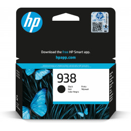 HP 938 musta alkuperäinen mustepatruuna