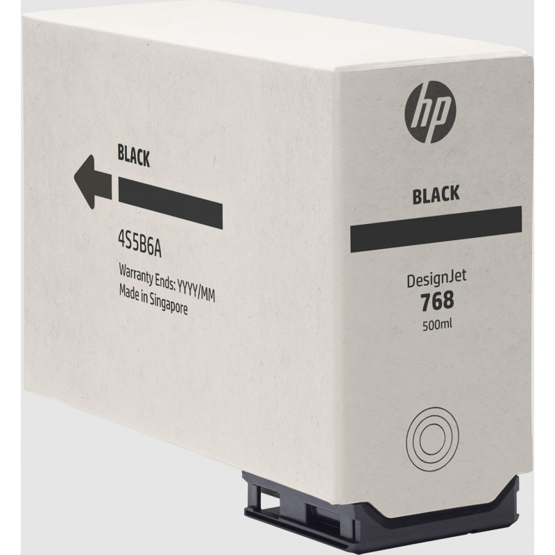 HP 768 500-ml Black DesignJet Ink Cartridge