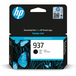 HP 937 musta alkuperäinen mustepatruuna