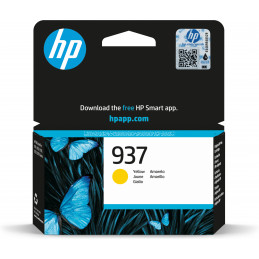 HP 937 keltainen alkuperäinen mustepatruuna