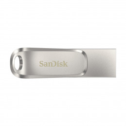 SanDisk Ultra Dual Drive Luxe USB-muisti 1 TB USB Type-A   USB Type-C 3.2 Gen 1 (3.1 Gen 1) Ruostumaton teräs