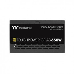 Thermaltake TOUGHPOWER GF A3 virtalähdeyksikkö 650 W 24-pin ATX ATX Musta