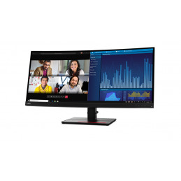 Lenovo ThinkVision P34w-20 LED display 86,7 cm (34.1") 3440 x 1440 pikseliä Wide Quad HD Musta