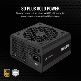 Corsair RM650 virtalähdeyksikkö 650 W 24-pin ATX ATX Musta