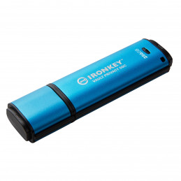 Kingston Technology IronKey VP50 USB-muisti 512 GB USB Type-C 3.2 Gen 1 (3.1 Gen 1) Musta, Sininen