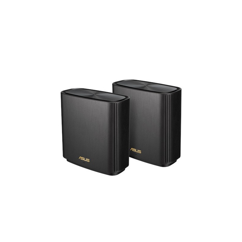 ASUS ZenWiFi AX (XT8) langaton reititin Gigabitti Ethernet Kolmikaista (2,4 GHz 5 GHz 5 GHz) Musta