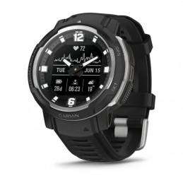 Garmin Instinct Crossover - Standard Edition MIP 45 mm Hybridi 176 x 176 pikseliä Musta GPS (satelliitti)