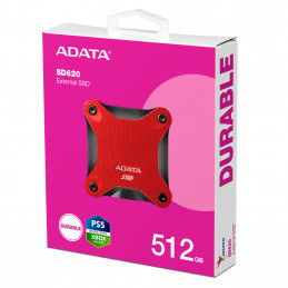 ADATA SD620 512 GB Punainen