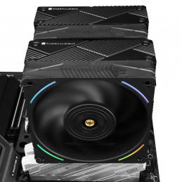 Thermalright Phantom Spirit 120 EVO Suoritin Jäähdytyslevy jäähdytin 12 cm Musta 1 kpl