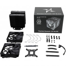 Thermalright Peerless Assassin 120 Suoritin Ilmanjäähdytin 12 cm Musta 1 kpl