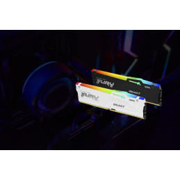 Kingston Technology FURY Beast RGB muistimoduuli 32 GB 2 x 16 GB DDR5 5600 MHz
