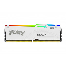 Kingston Technology FURY Beast RGB muistimoduuli 128 GB 4 x 32 GB DDR5 5600 MHz