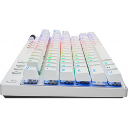 Logitech G PRO X TKL näppäimistö RF Wireless + Bluetooth QWERTY Tanska, Suomi, Norjalainen, Ruotsi Valkoinen