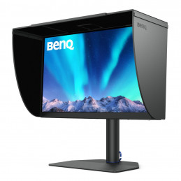 BenQ SW272Q tietokoneen litteä näyttö 68,6 cm (27") 2560 x 1440 pikseliä Wide Quad HD LCD Musta