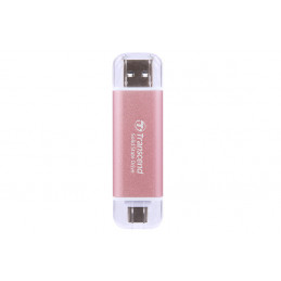 Transcend ESD310 512 GB Vaaleanpunainen