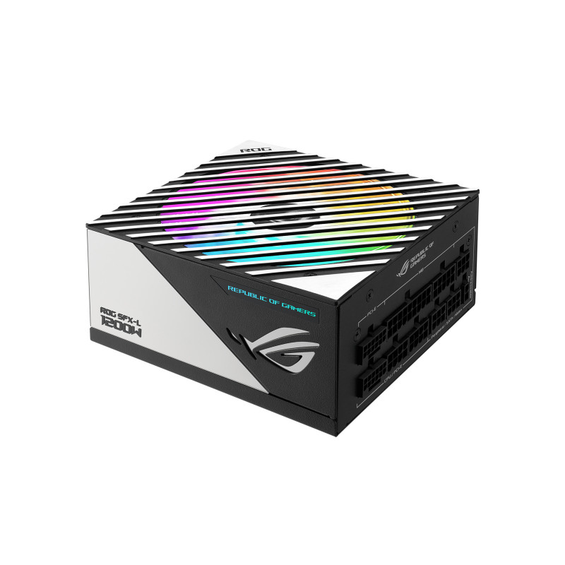 ASUS ROG -LOKI-1200T-SFX-L-GAMING virtalähdeyksikkö 1200 W 20+4 pin ATX Musta, Hopea