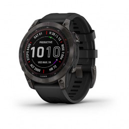 Garmin fēnix 7 3,3 cm (1.3") MIP 47 mm Digitaalinen 260 x 260 pikseliä Kosketusnäyttö Musta Wi-Fi GPS (satelliitti)