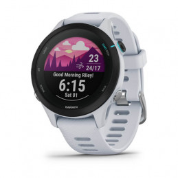 Garmin Forerunner 255S 2,79 cm (1.1") 41 mm Digitaalinen 218 x 218 pikseliä Kosketusnäyttö Musta, Valkoinen GPS (satelliitti)