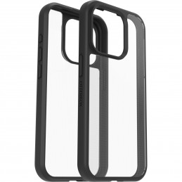 OtterBox React matkapuhelimen suojakotelo 15,5 cm (6.1") Suojus Musta, Läpinäkyvä