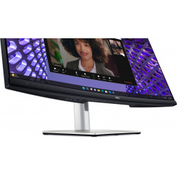 DELL P Series P3424WEB tietokoneen litteä näyttö 86,7 cm (34.1") 3440 x 1440 pikseliä 4K Ultra HD LCD Musta