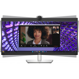 DELL P Series P3424WEB tietokoneen litteä näyttö 86,7 cm (34.1") 3440 x 1440 pikseliä 4K Ultra HD LCD Musta