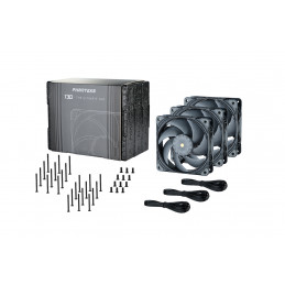 Phanteks PH-F120T30 120 mm Tietokonekotelo Tuuletin 12 cm Harmaa 3 kpl